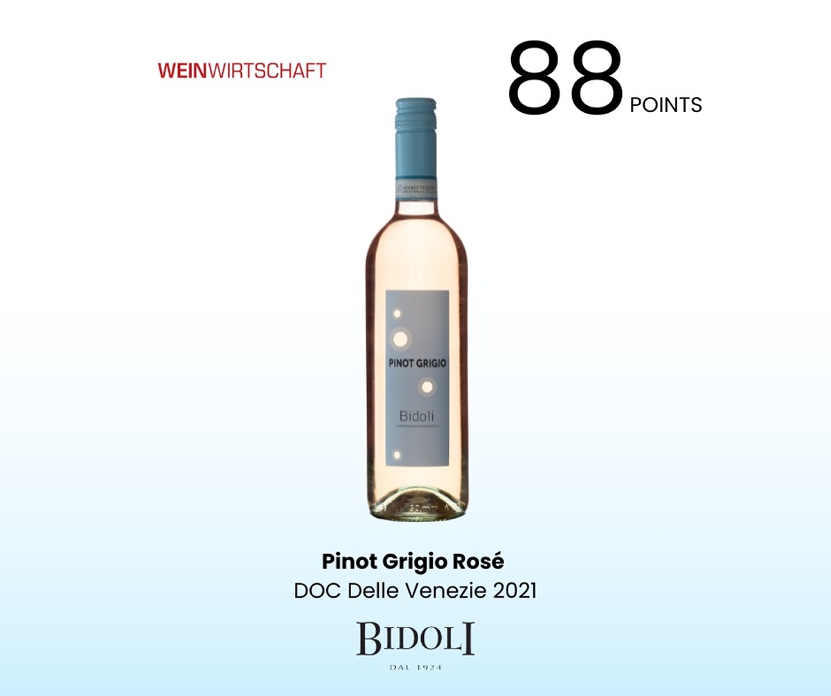 #88pts Pinot Grigio Rosé 2021