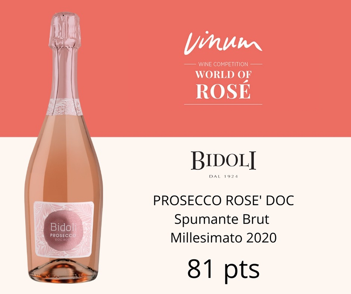 Prosecco Rosé DOC da 81 punti